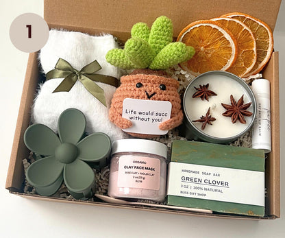 Hug in a Box, Self Care Package for Her, Thinking of You, Hygge Self Care Kit, Sending Love and Hugs, Mom Birthday Gift, Mothers Day Gift
