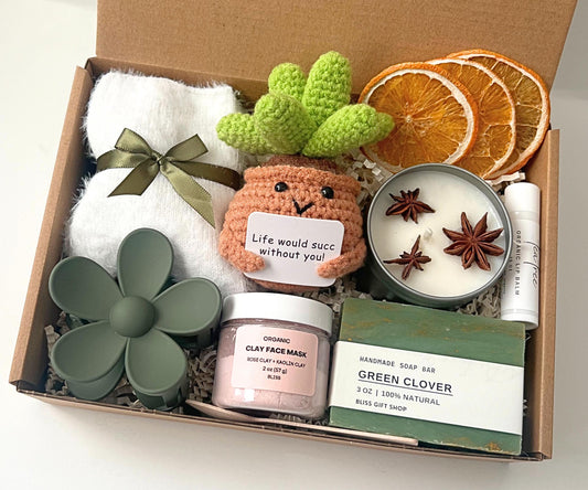 Hug in a Box, Self Care Package for Her, Thinking of You, Hygge Self Care Kit, Sending Love and Hugs, Mom Birthday Gift, Mothers Day Gift