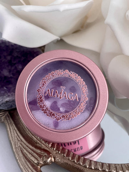 Amethyst & Lavender Exfoliating Body Scrub: Energy Cleansing Ritual